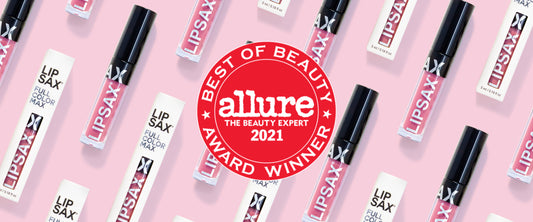 LIPSAX Selfie won Allure Best of Beauty 2021