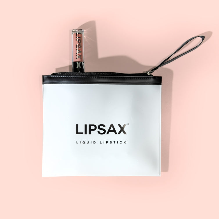 LIPSAX Signature Makeup Pouch