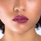 Closeup of a girls lips wearing LIPSAX in Foreplay