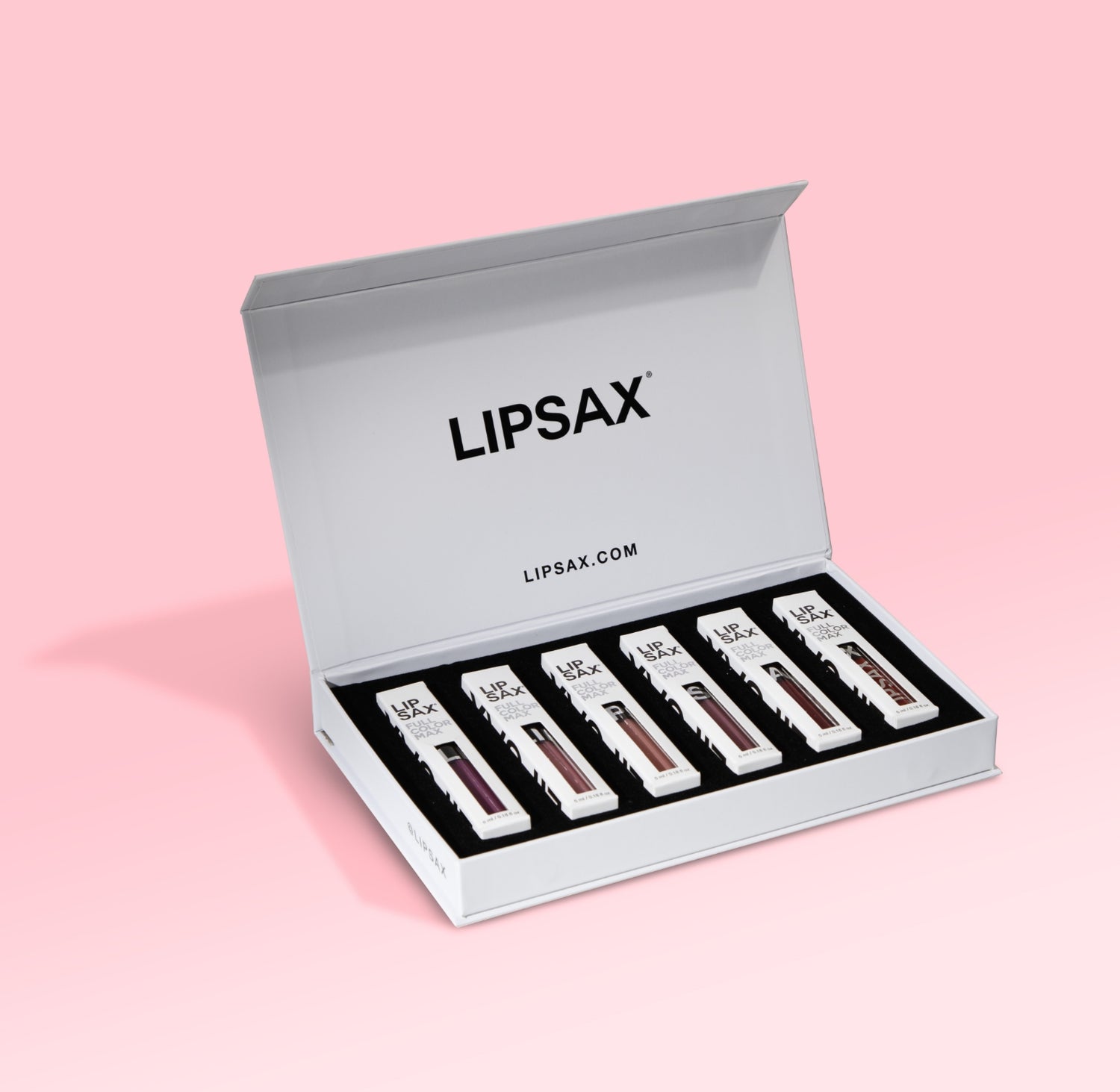 LIPSAX Box of 6 colors