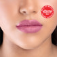 LIPSAX Selfie shown on a girl's lips - Matte Liquid Lipstick - Allure Best of Beauty 2021