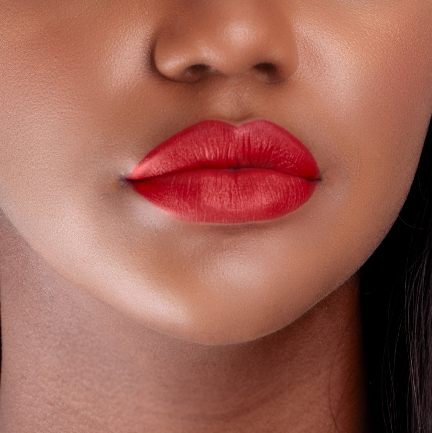 Closeup of Girls lips wearing LIPSAX in Climax