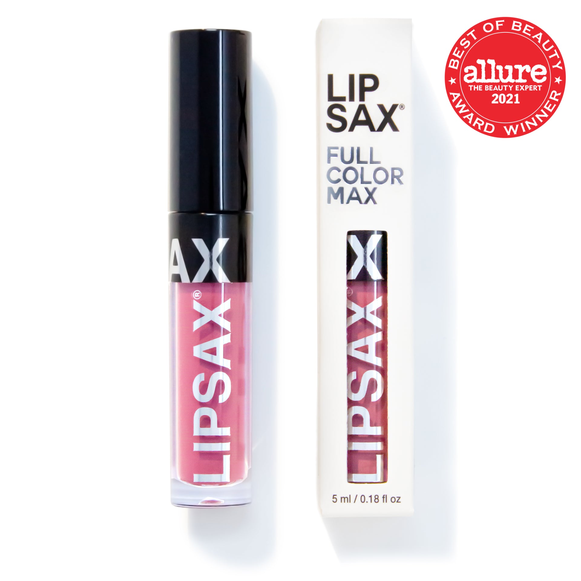 LIPSAX Selfie Bottle and Box - Matte Liquid Lipstick - Allure Best of Beauty 2021